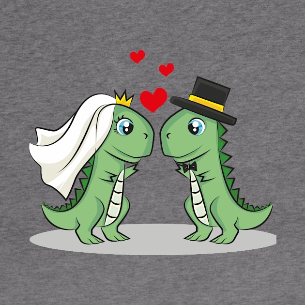 Dino wedding by Johnny_Sk3tch